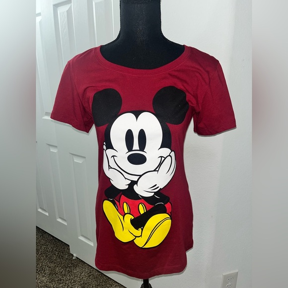 Disney Tops - Disney Mickey Mouse Red T-Shirt